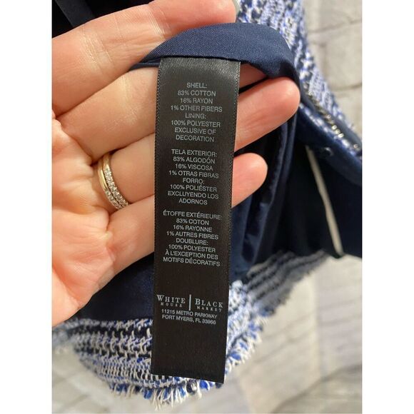 White House Black Market woman’s blazer size 6 - Picture 7 of 7